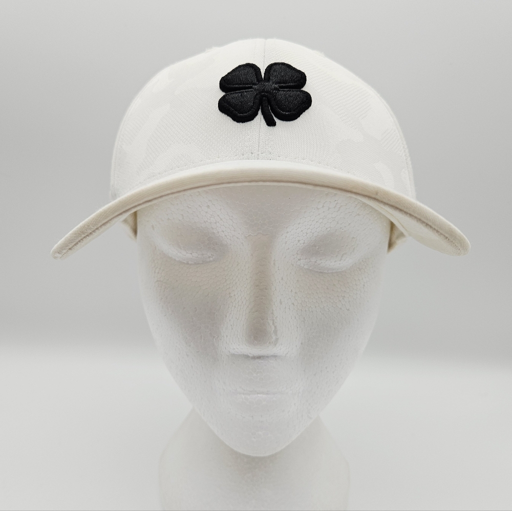 BLACK CLOVER | snow camo FlexFit golf cap hat